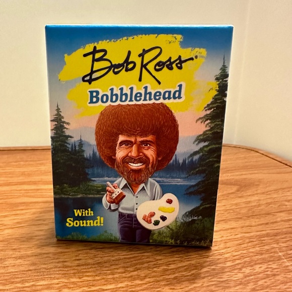 Bob Ross 4" Bobblehead with Sound Deluxe Mega Kit RP Minis BRAND NEW SEALED. - Picture 7 of 7
